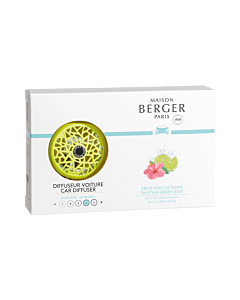 Maison Berger Car Diffuser - Tahitian Green Zest